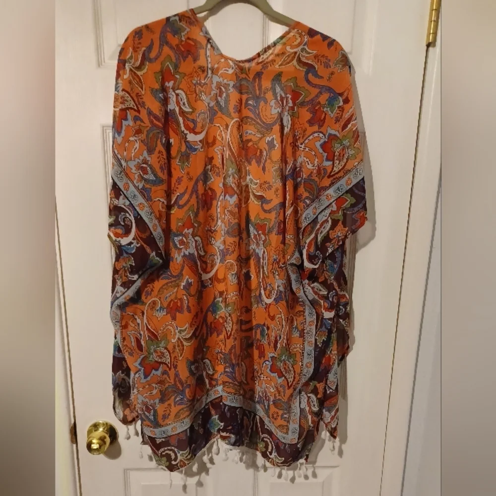 💰Bohemian Paisley Floral Kimono - Picture 7 of 8